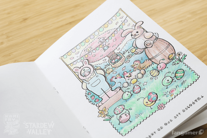 Junimo Coloring Book