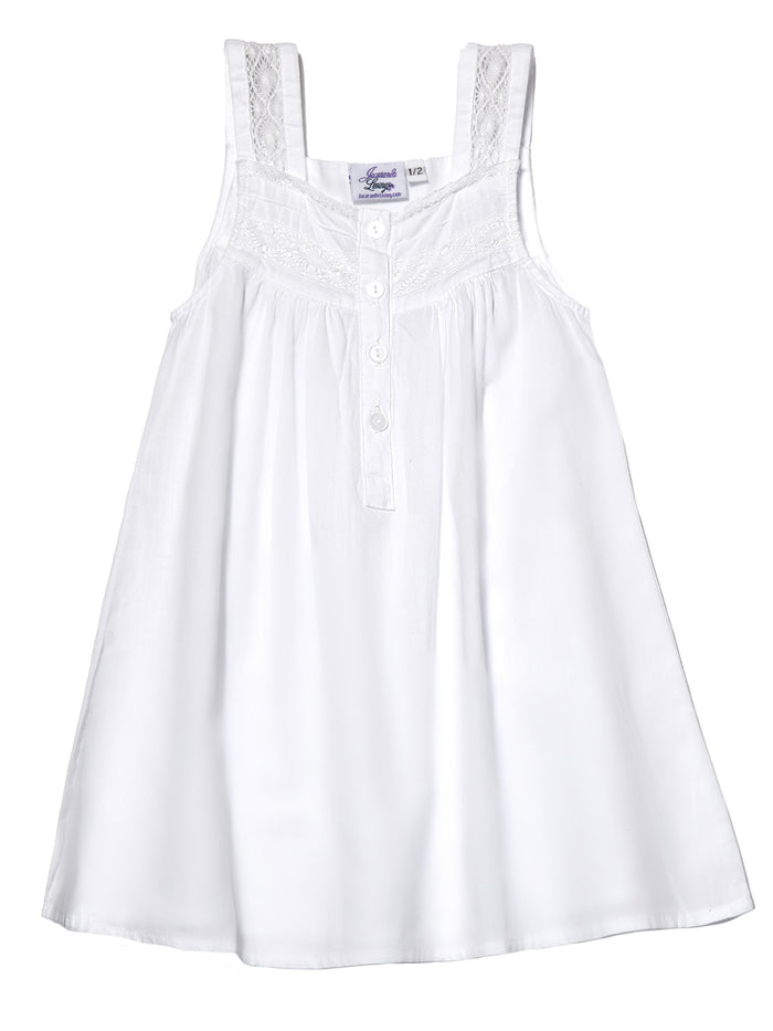 Kate White Cotton Dress, Lace