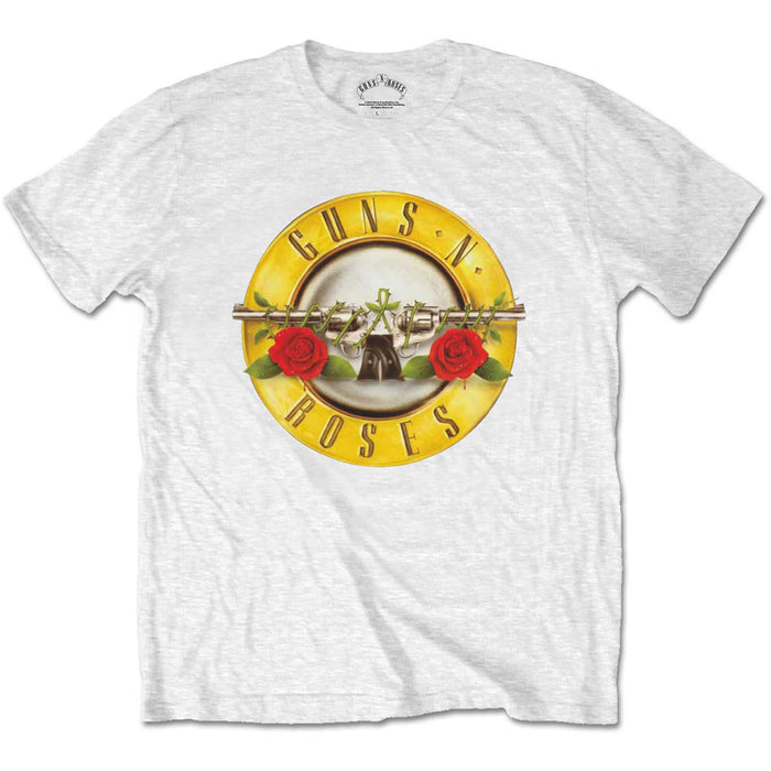 Kids Guns N' Roses T-Shirt - Logo, White Rock Off