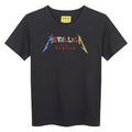 Kids Metallica  T-shirt - Crayons Out Amplified