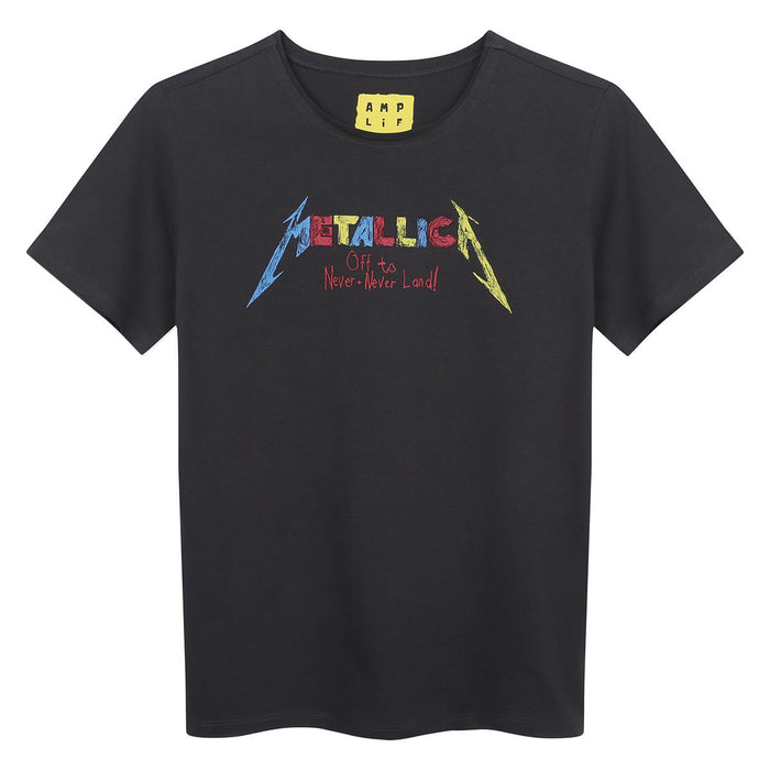Kids Metallica  T-shirt - Crayons Out Amplified