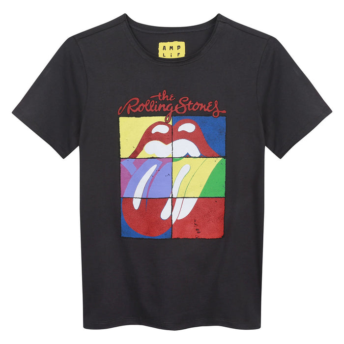 Kids Rolling Stones T-shirt - Square Tongue Amplified
