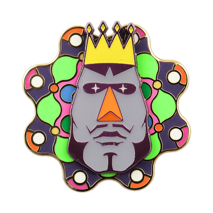 King of All Cosmos Spinning Pin