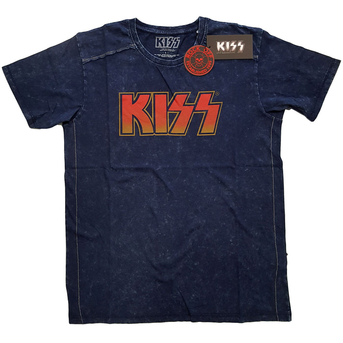 Kiss T-Shirt - Logo Snow Amplified