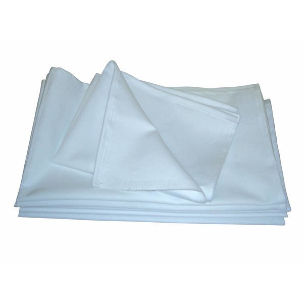 Kitchen Cloth Cotton 17" X 28" White