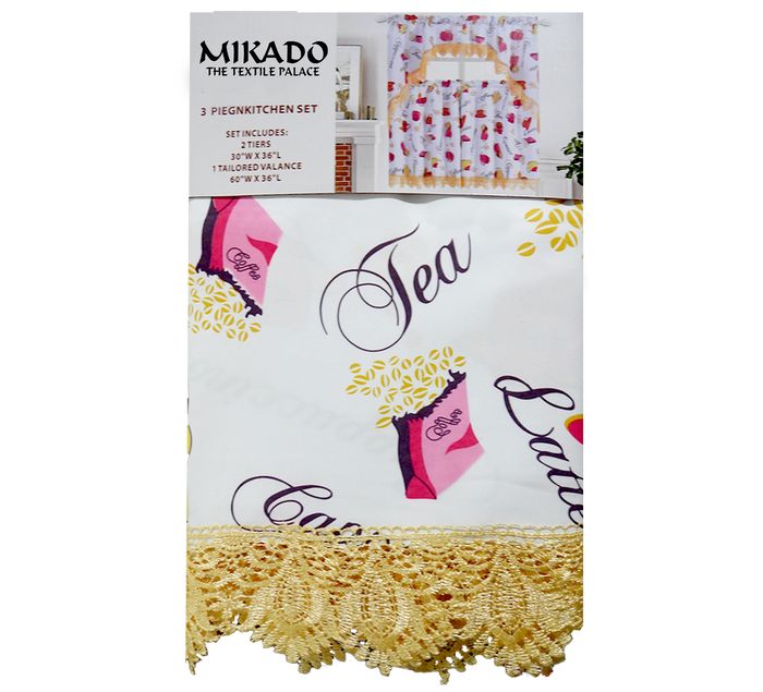 Kitchen Curtains | Orchard Harvest Collection