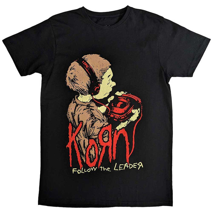 KORN Unisex T-shirt- Follow the Leader Rock Off