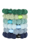 deep sea l erickson knit pony tail holders