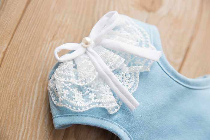Lace Harness Top + Leash
