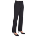 Lady's Suit Trousers Polyester Navy
