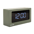 Karlsson Large Boxed LED Table / Alarm Clock (USB) - Green | Koop.co.nz