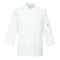 Le Chef De92 Executive Jacket With Capped Studs White
