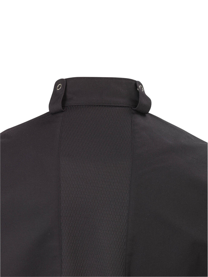 Le Chef Df118c Prep Jacket Black * Short Sleeves* With Staycool System Panels