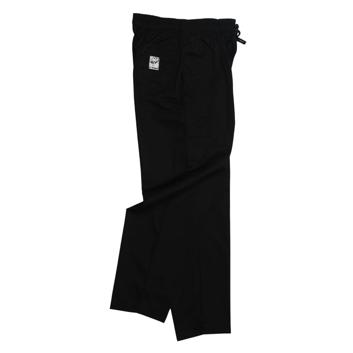 Le Chef Df54c Black Pants Poly/Cotton