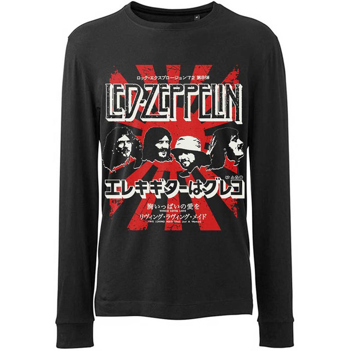 Led Zeppelin Long Sleeves T-shirt - Burst Rock Off