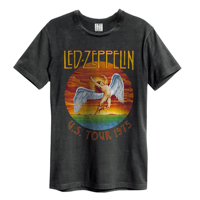 Led Zeppelin T-shirt - US Tour 1975 Amplified