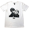 Liam Gallagher Unisex T-shirt , NOEL & LIAM Square Photo Amplified