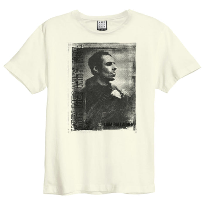 Liam Gallagher Unisex T-shirt , Why Me Portrait? Amplified