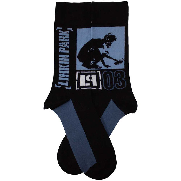 Linkin Park Unisex Ankle Socks: Crouching Rock Off