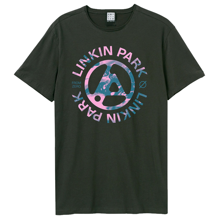 Linkin Park Unisex T-shirt - From Zero Camo Spill Amplified