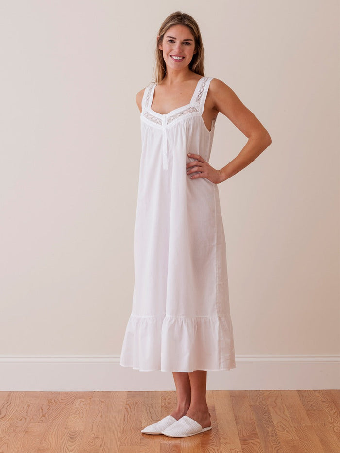 Long Lace Robe + Courtney Gown Set