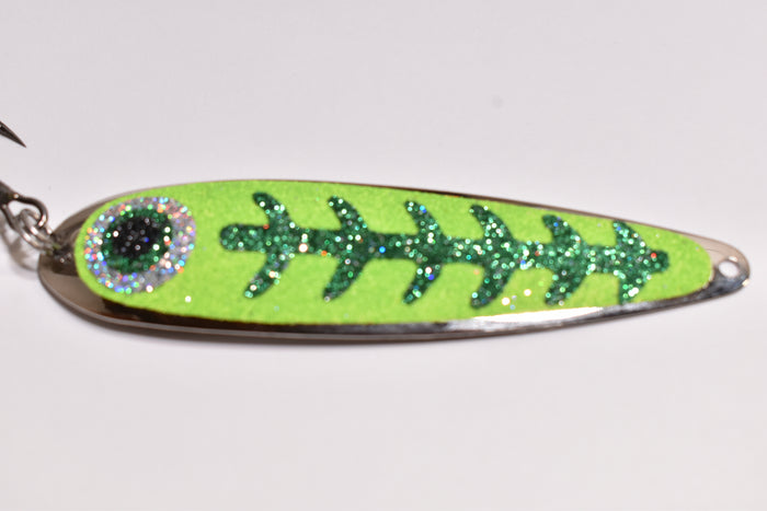 salmon trout trolling spoon hyper vis lure tape Hyperspoonz Hyper -Vis+