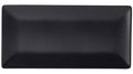 Luna Stoneware Black Rectangular Plate 25 x 15cm (Box Of 6)