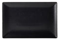 Luna Stoneware Black Rectangular Plate 30 x 20cm (Box Of 6)