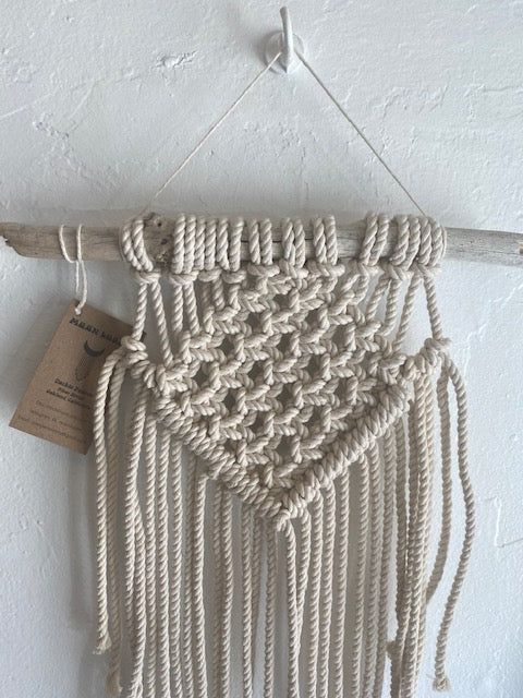Macrame & Driftwood Wall Hanging