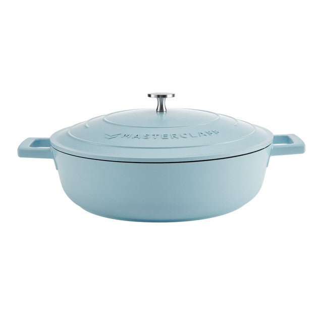 Masterclass Cast Aluminium Shallow Casserole Dish, 4L