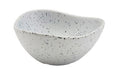 Melamine Triangular Ramekin 2.5oz White Granite (Box Of 24)