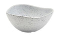 Melamine Triangular Ramekin 3.5oz White Granite (Box Of 24)
