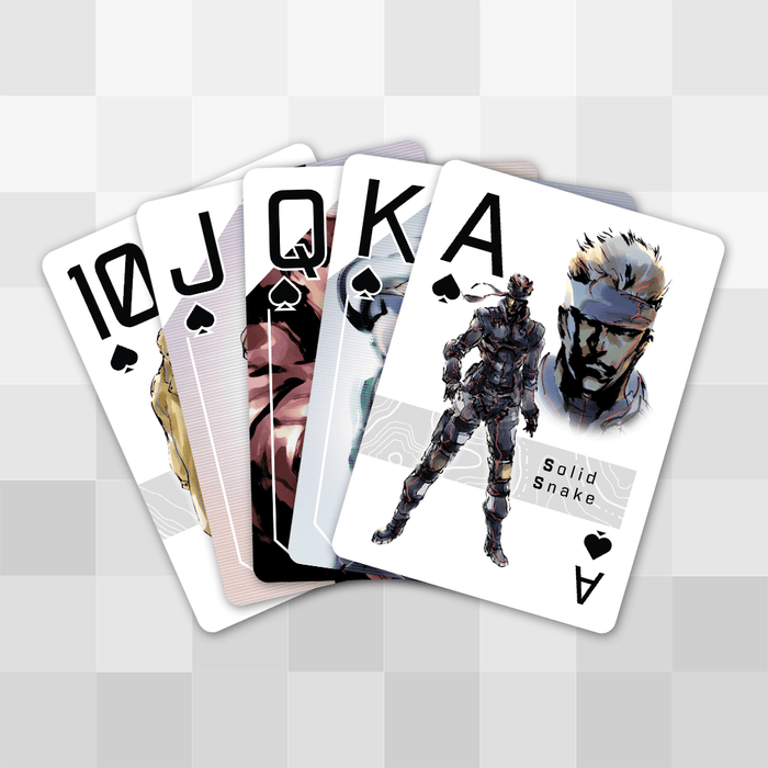 Metal Gear Solid Playing Cards