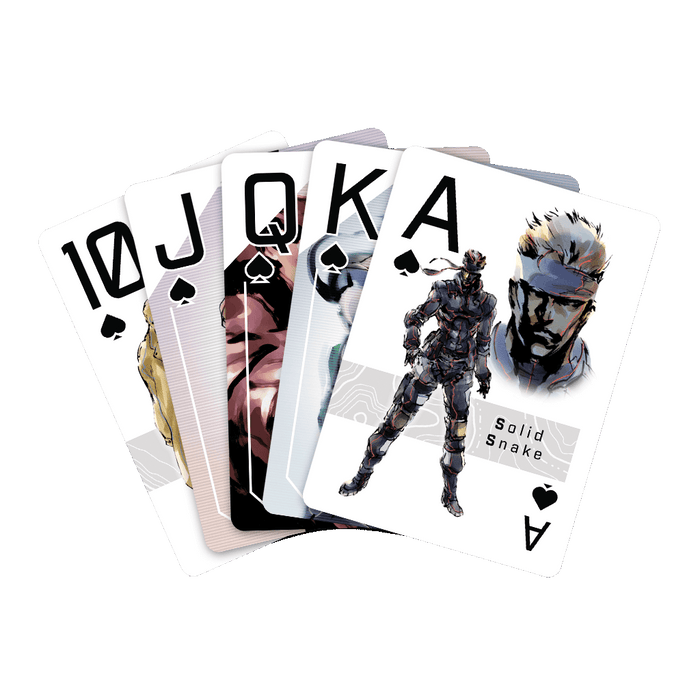 Metal Gear Solid Playing Cards