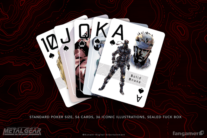 Metal Gear Solid Playing Cards