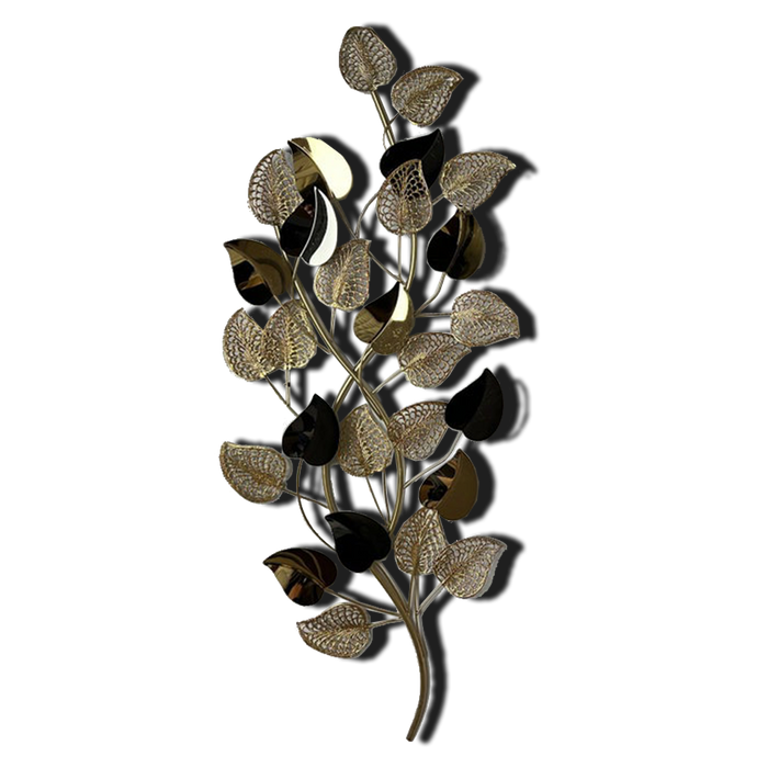 Metal Wall Piece | Leaves and Vines