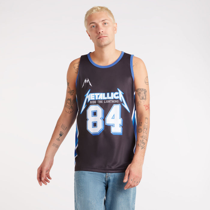 METALLICA - Ride The Lightning Basketball Jersey Amplified
