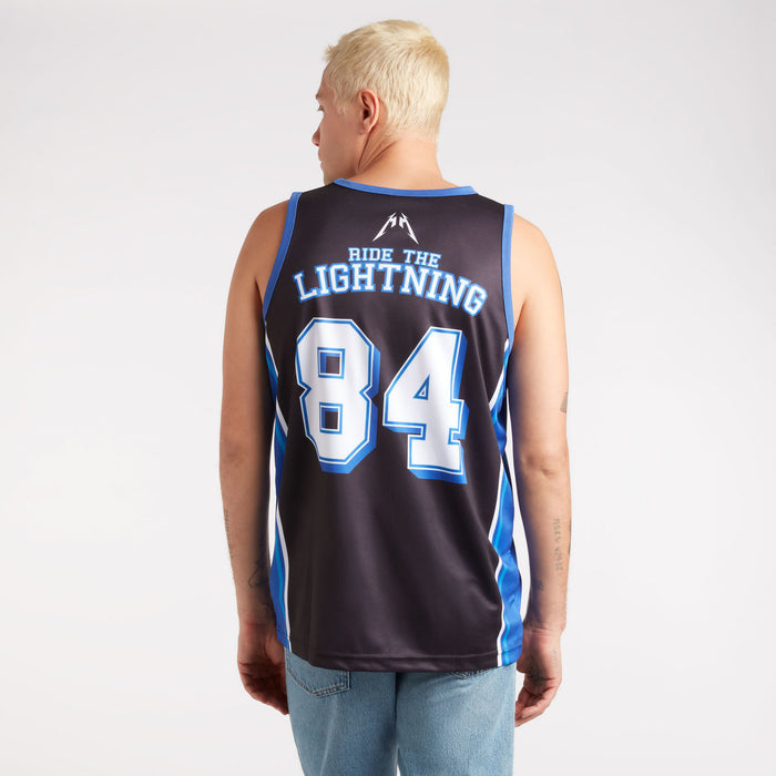METALLICA - Ride The Lightning Basketball Jersey Amplified