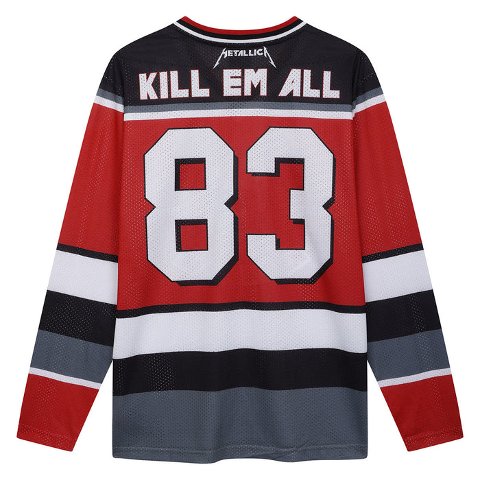 Metallica Unisex Hockey Jersey Amplified