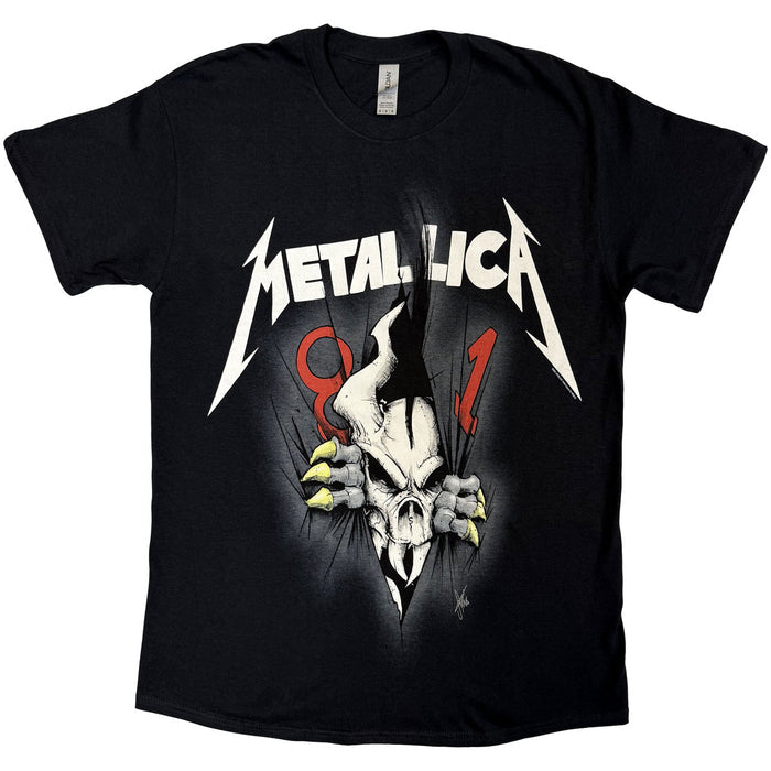 Metallica Unisex T-Shirt: 40th Anniversary Ripper