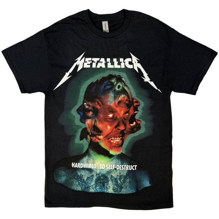 Metallica Unisex T-Shirt: Hardwired Album Cover