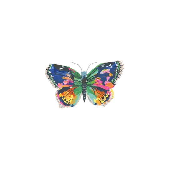 Midnight Butterfly Tattoo Pair