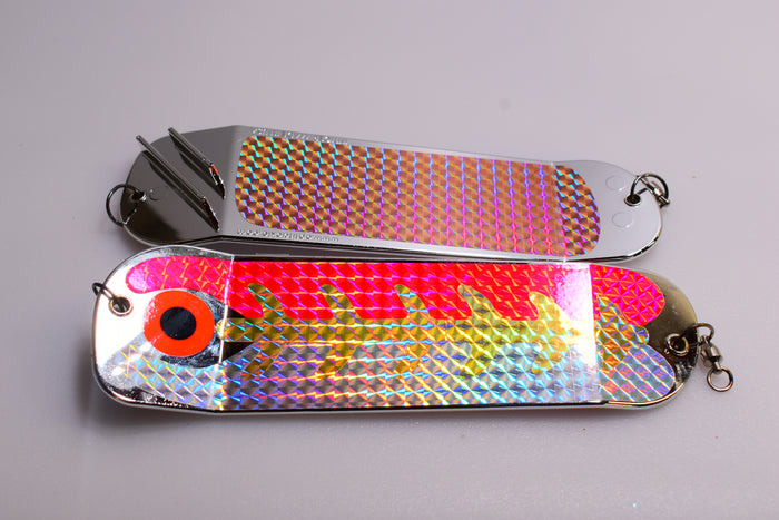 Milwaukee Shrimp - 8" Double Finned Flasher