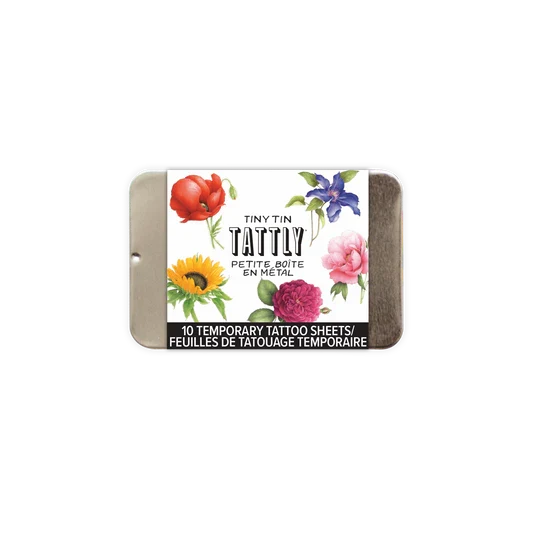 Mini Bouquet Tattoo Tin