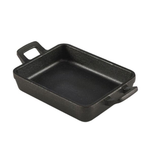 Mini Rectangular Dish Cast Iron 14 x 11 x 3cm 28cl / 10oz (Box Of 6)