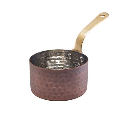 Mini Sauce Pan Antique Copper 9 x 5.25cm 35cl / 12oz (Box Of 6)