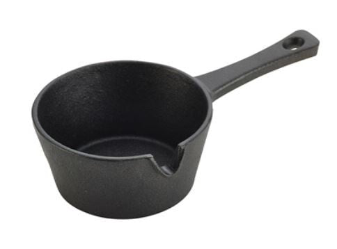 Mini Sauce Pan Cast Iron 9.7 x 4.5cm 16.5cl / 5.75oz (Box Of 6)
