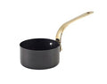 Mini Saucepaan Vintage Steel Black 7 x 3.75cm 14cl / 5oz (Box Of 6)