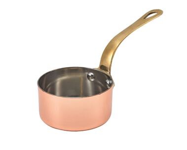 Mini Saucepan Copper 7 x 3.75cm 14cl / 5oz (Box Of 6)