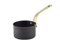 Mini Saucepan Vintage Steel Black 7.8 x 4.5cm 20cl / 7oz (Box Of 6)